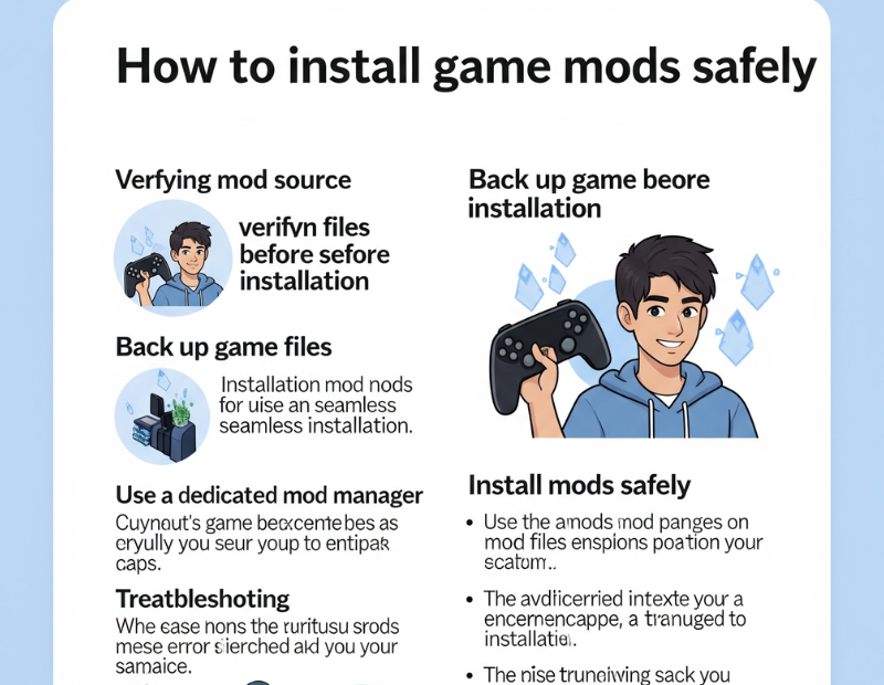 You are currently viewing How to Install Game Mods Safely: A Complete Step‑By‑Step Guide